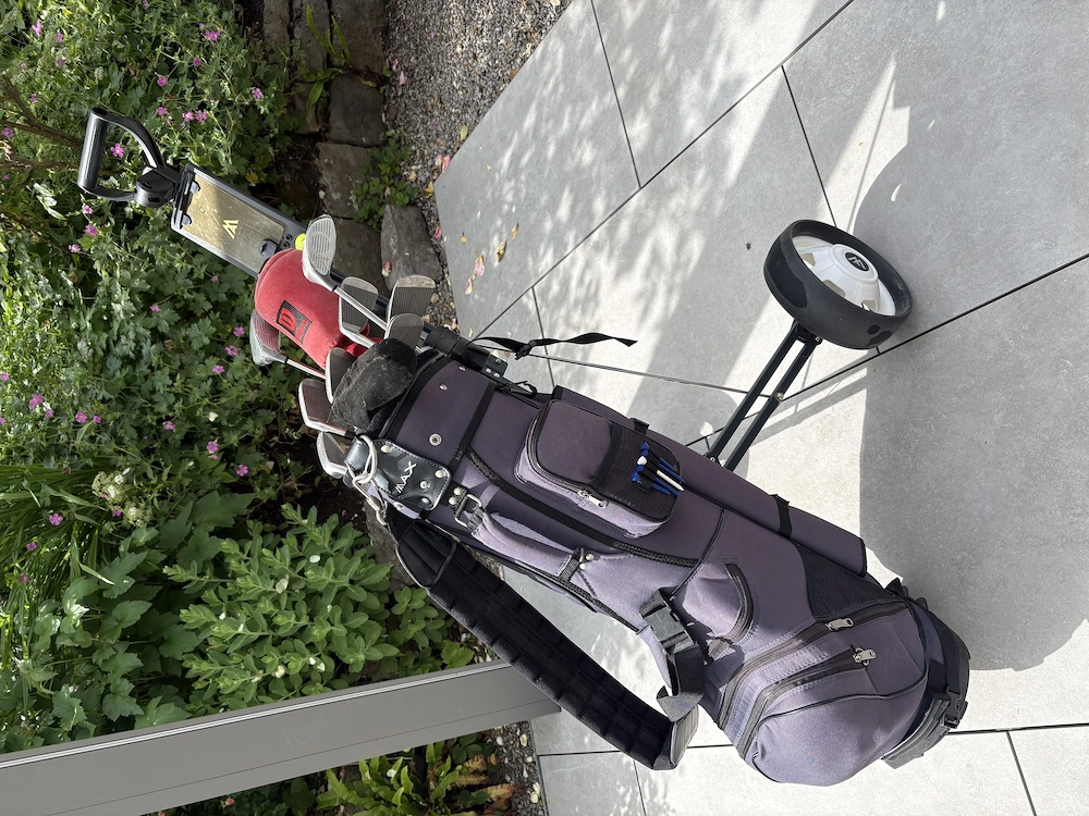 Wilson - 10 teiliges Golfset gebraucht plus zusätzlichen Driver und Spoon (beide Originalverpackt)