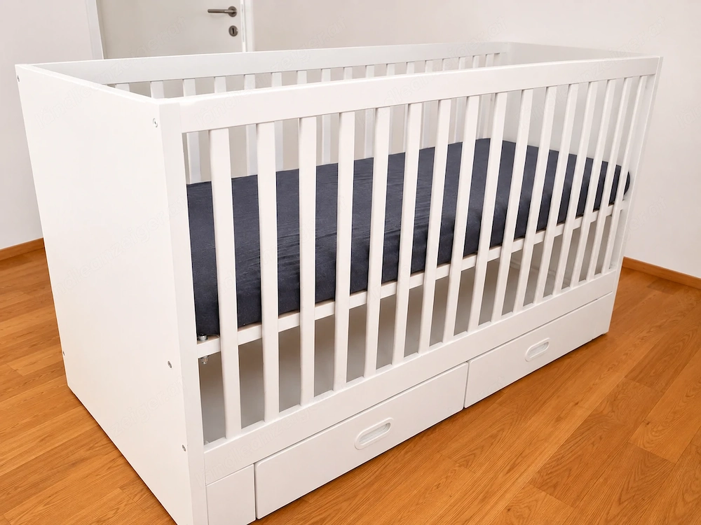 Kinderbett   Beistellbett inkl. Matratze