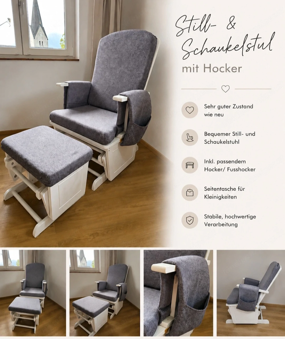 Still und Schaukelstuhl