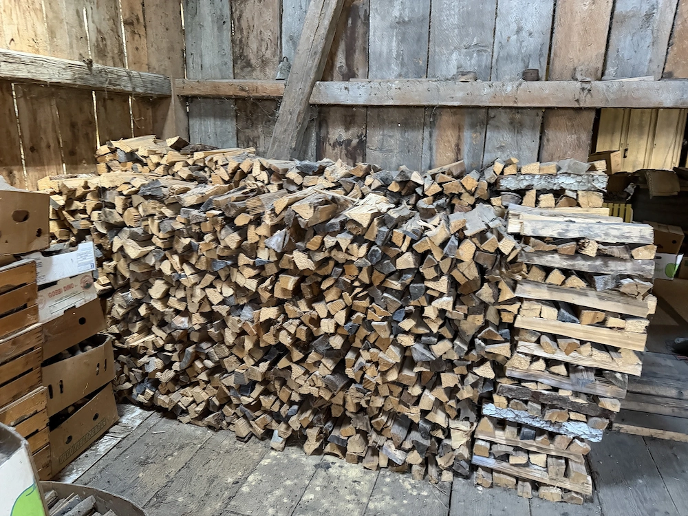 Trockenes Buchenholz   Kaminholz ofenfertig   120     RM in Schnifis