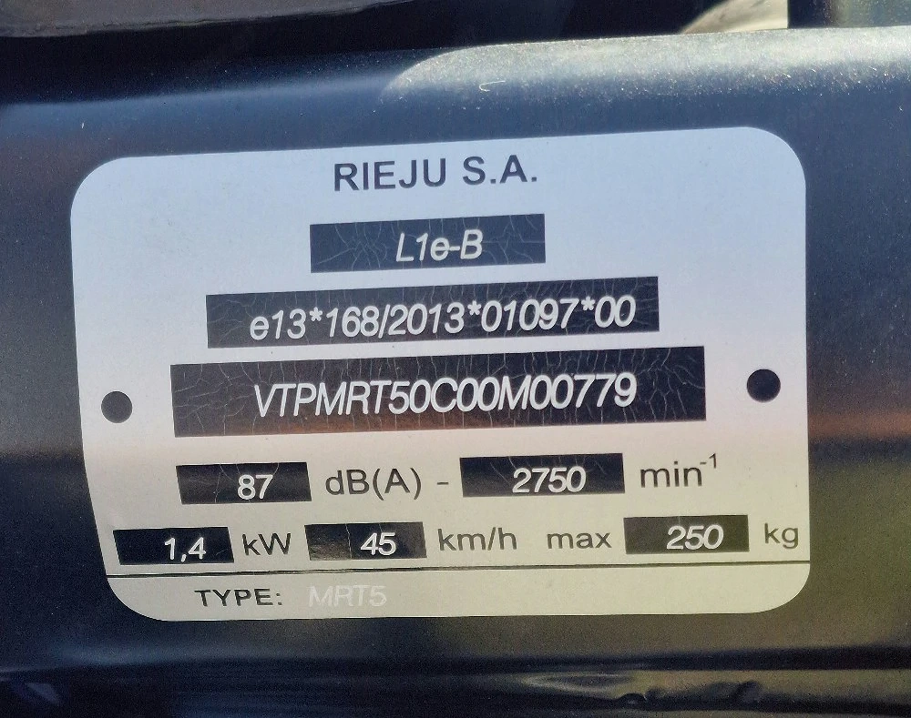 Moped Riju 50ccm