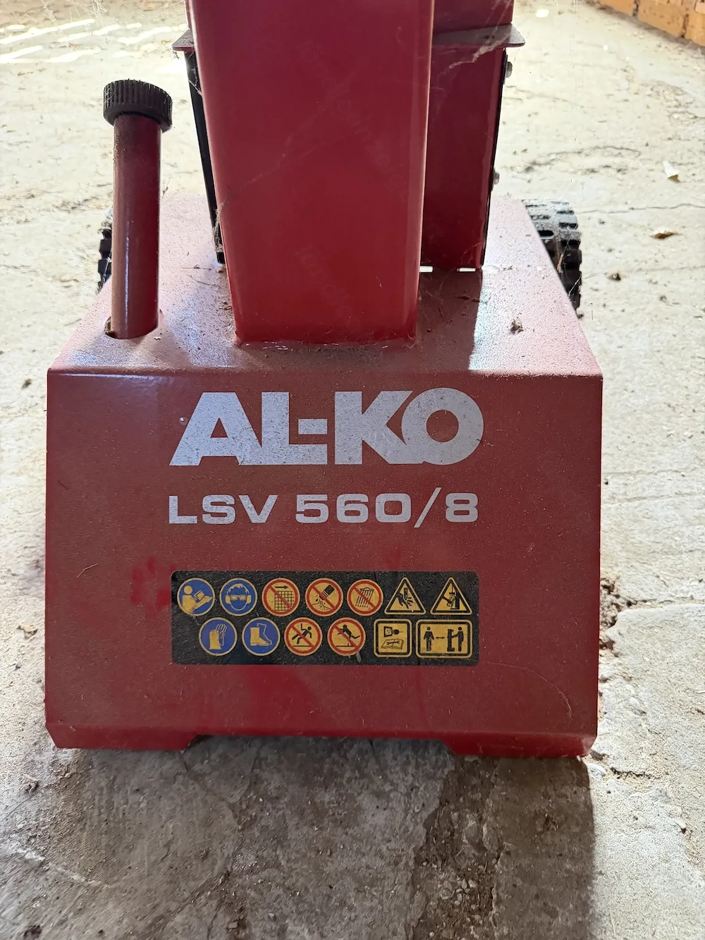 AL-KO Holzspalter LSV 560 8 (8 Tonnen Spaltkraft)   Stehender Brennholzspalter   Top Zustand