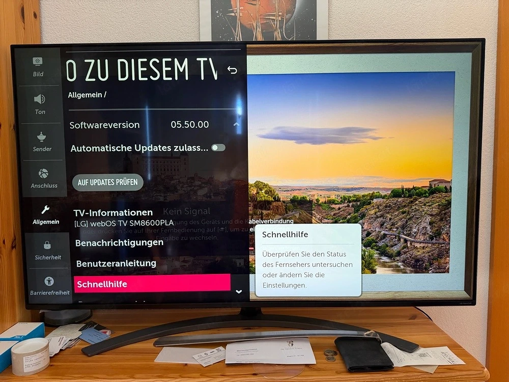 LG 55 Zoll 4K NanoCell Smart TV (55SM8600) - 100Hz, Dolby Vision & Magic Remote