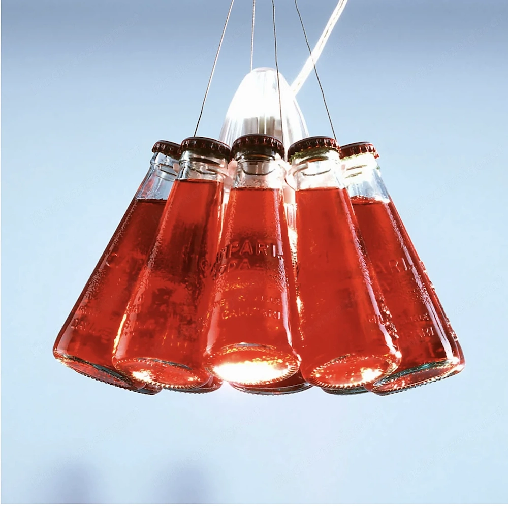 Ingo Maurer Originale Campari Lampe 