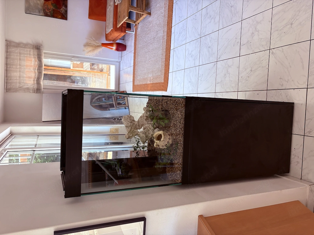 Aquarium mit Unterschrank