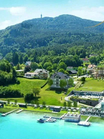 Stilvolles Apartment am Wörthersee mit privatem Seezugang & Tiefgaragenstellplatz