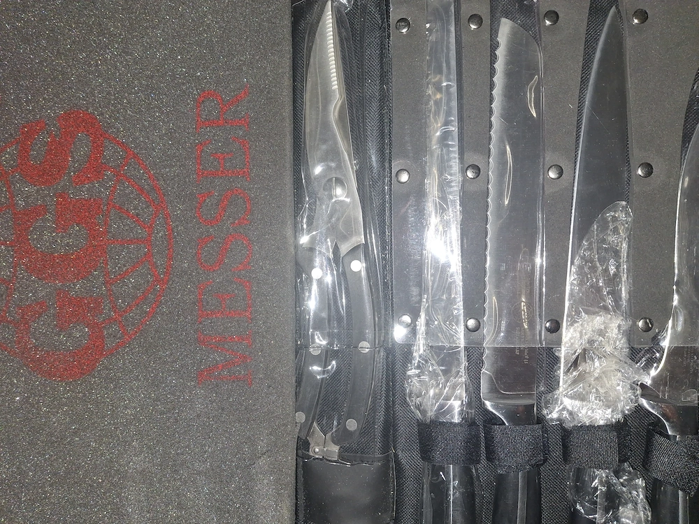Messerset für Profis und Gastro