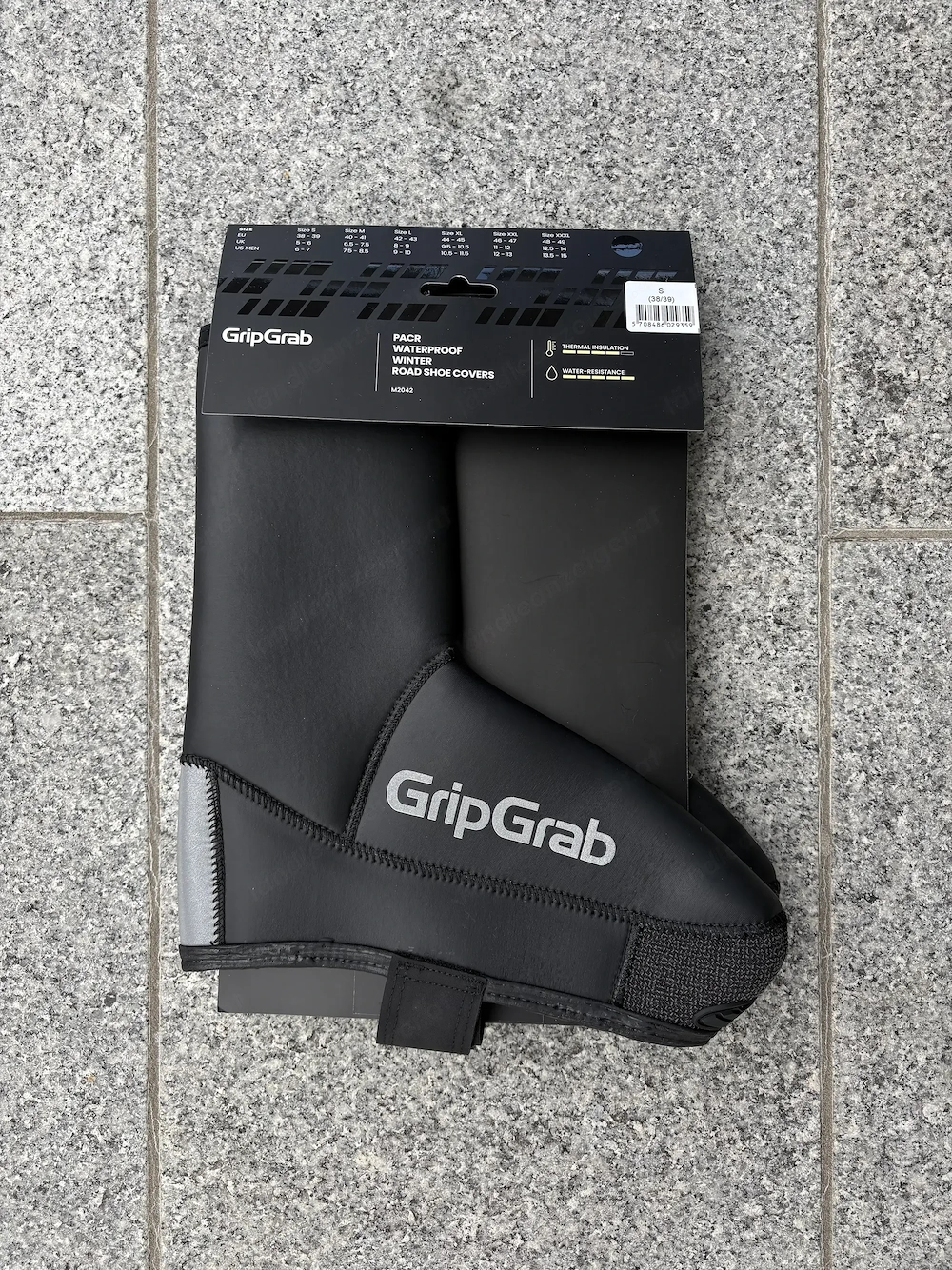 GripGrab PACR Rennrad Überschuhe wasserdicht   Schwarz S (38 39)