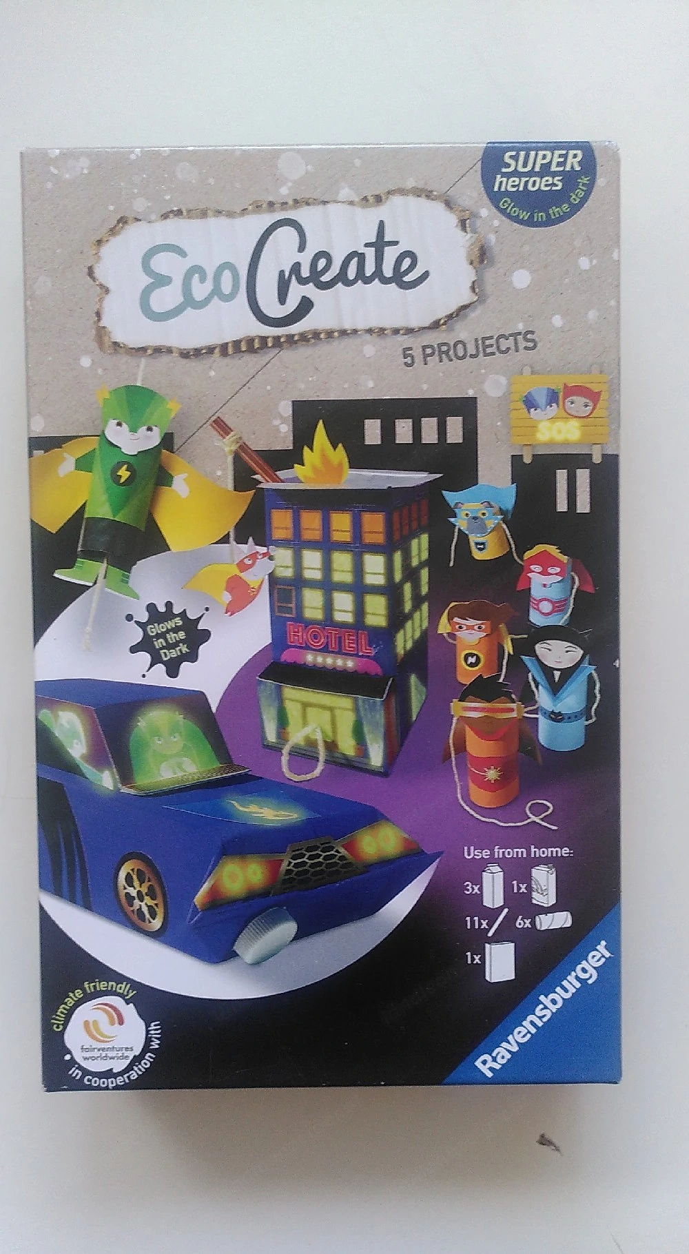 Ravensburger Eco Create Superheroes 