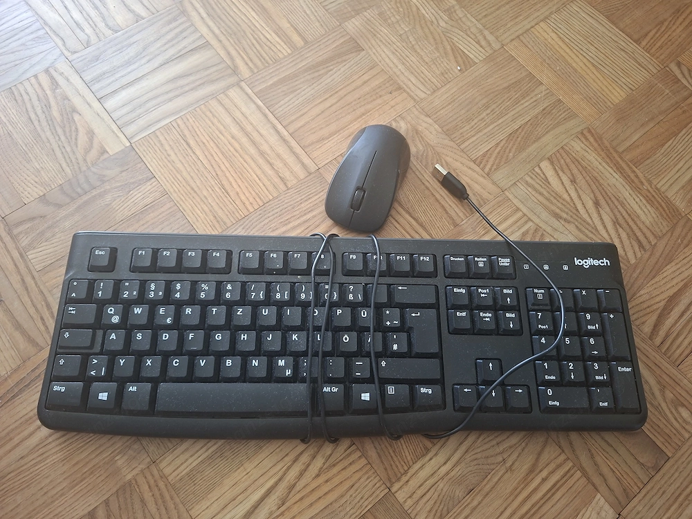 Tastatur und Maus