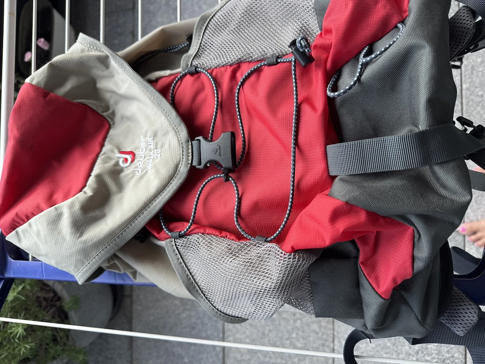 Wanderrucksack wenig gebraucht 