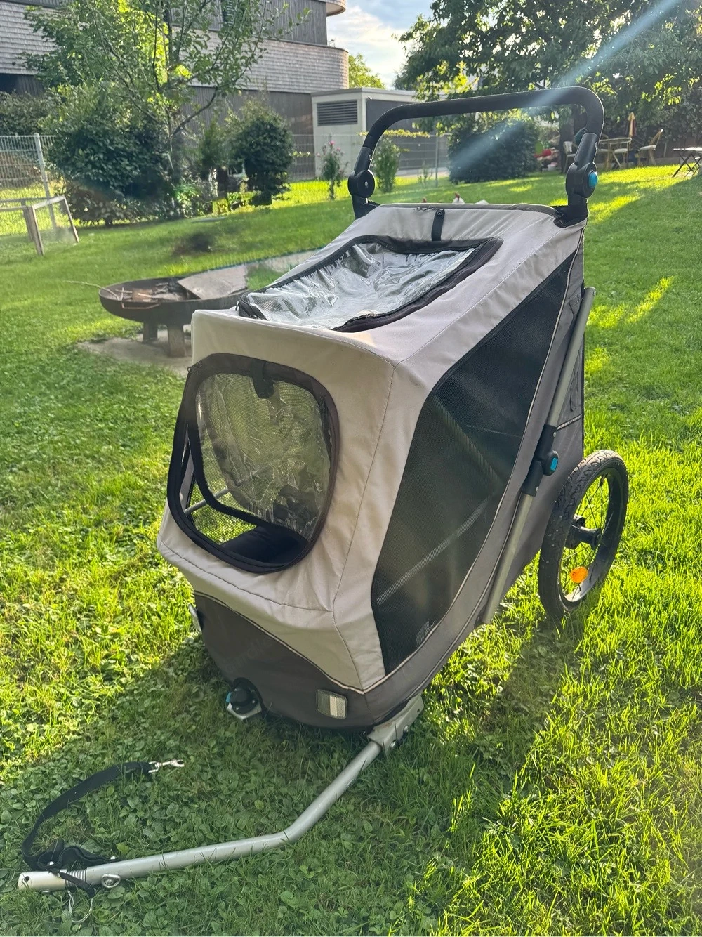 TRIXIE Fahrradanhänger Hunde M