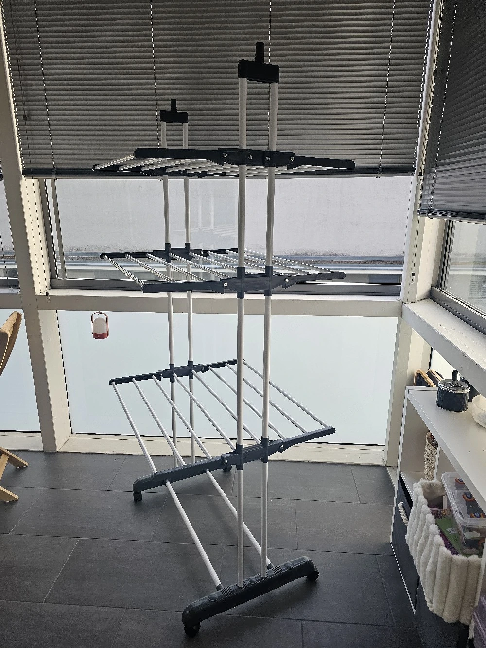 Turmwäscheständer klappbar
