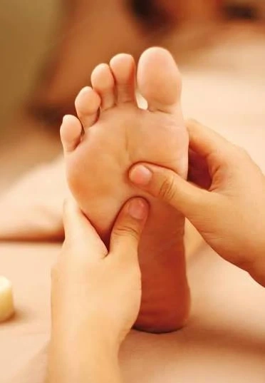 Kostenlose Fußmassage für Frauen