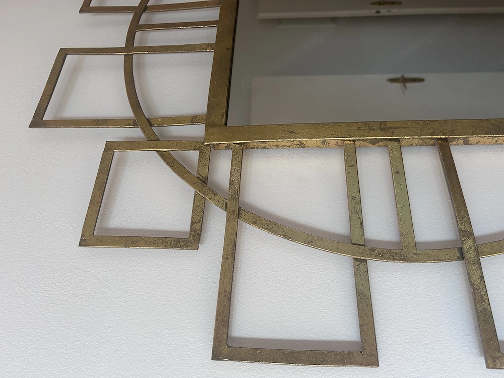 Verkaufe goldenen Westwing Spiegel 