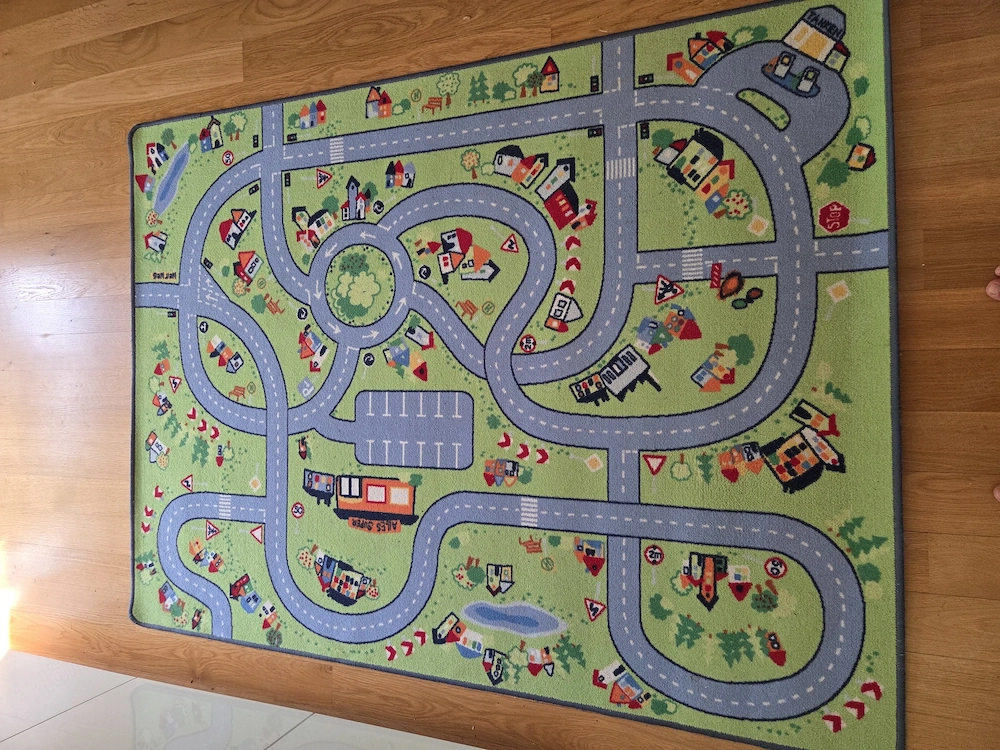 Jako-o Spielteppich  Verkehr
