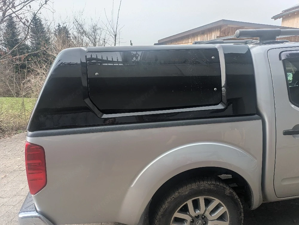 Hardtop für Nissan Navara D40 V6 (2016)   Schwarz Grau