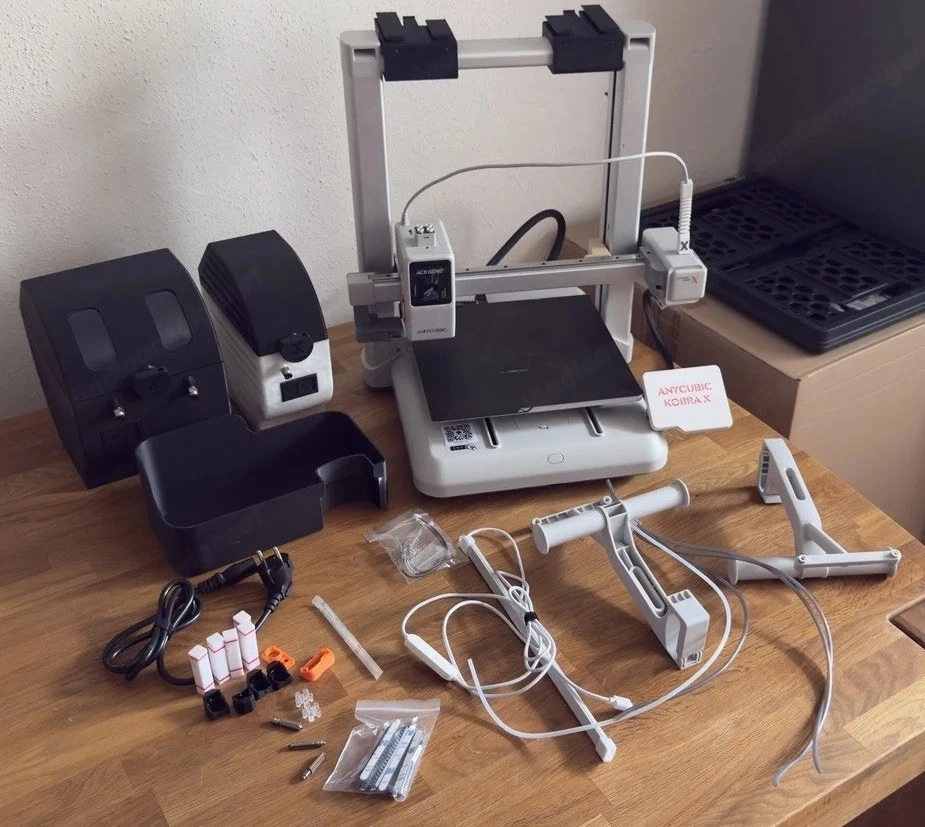 Anycubic Kobra X Standalone 3D-Drucker - High-Speed & 4x Rollenhalter