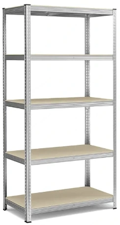 Stabiles Schwerlastregal, ideal für Keller oder Lagerraum, 50 x 100 x 200 cm