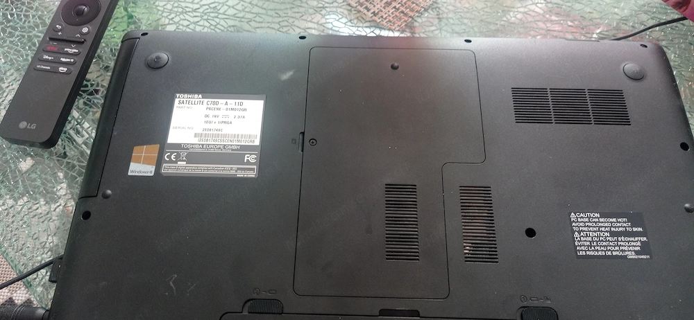 toshiba - leptop  widows 8,1