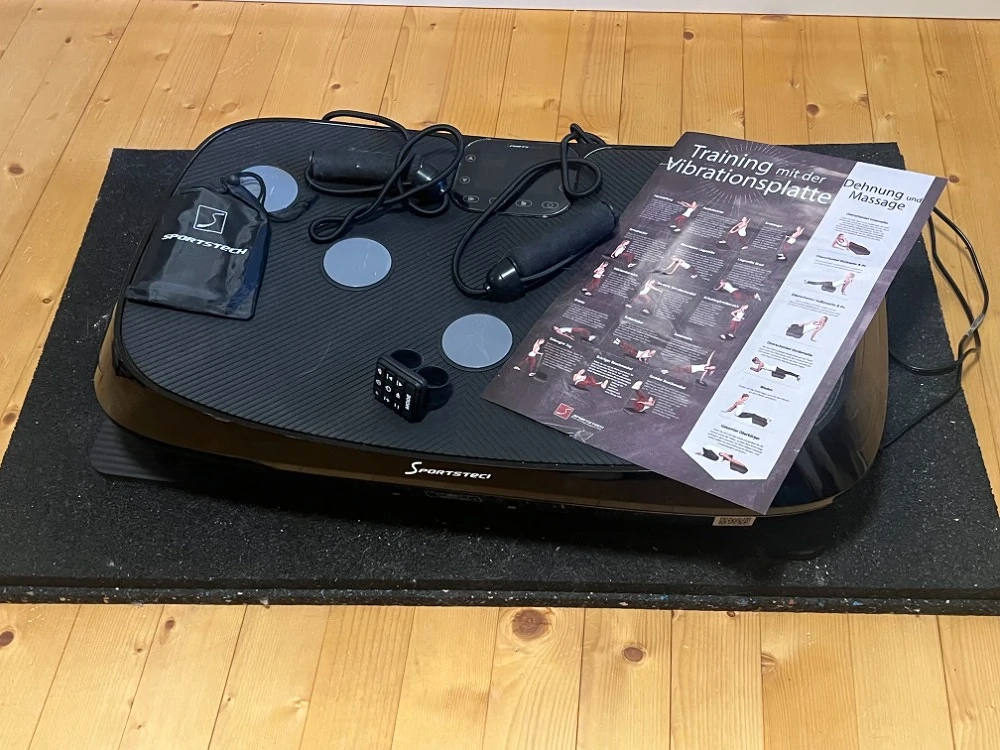 4D-Vibrationsplatte von Sportstech