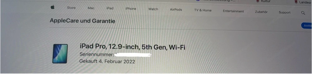 iPad Pro 12.9" (5. Gen, M1) 256GB Wi-Fi + Magic Keyboard + Apple Pencil 2