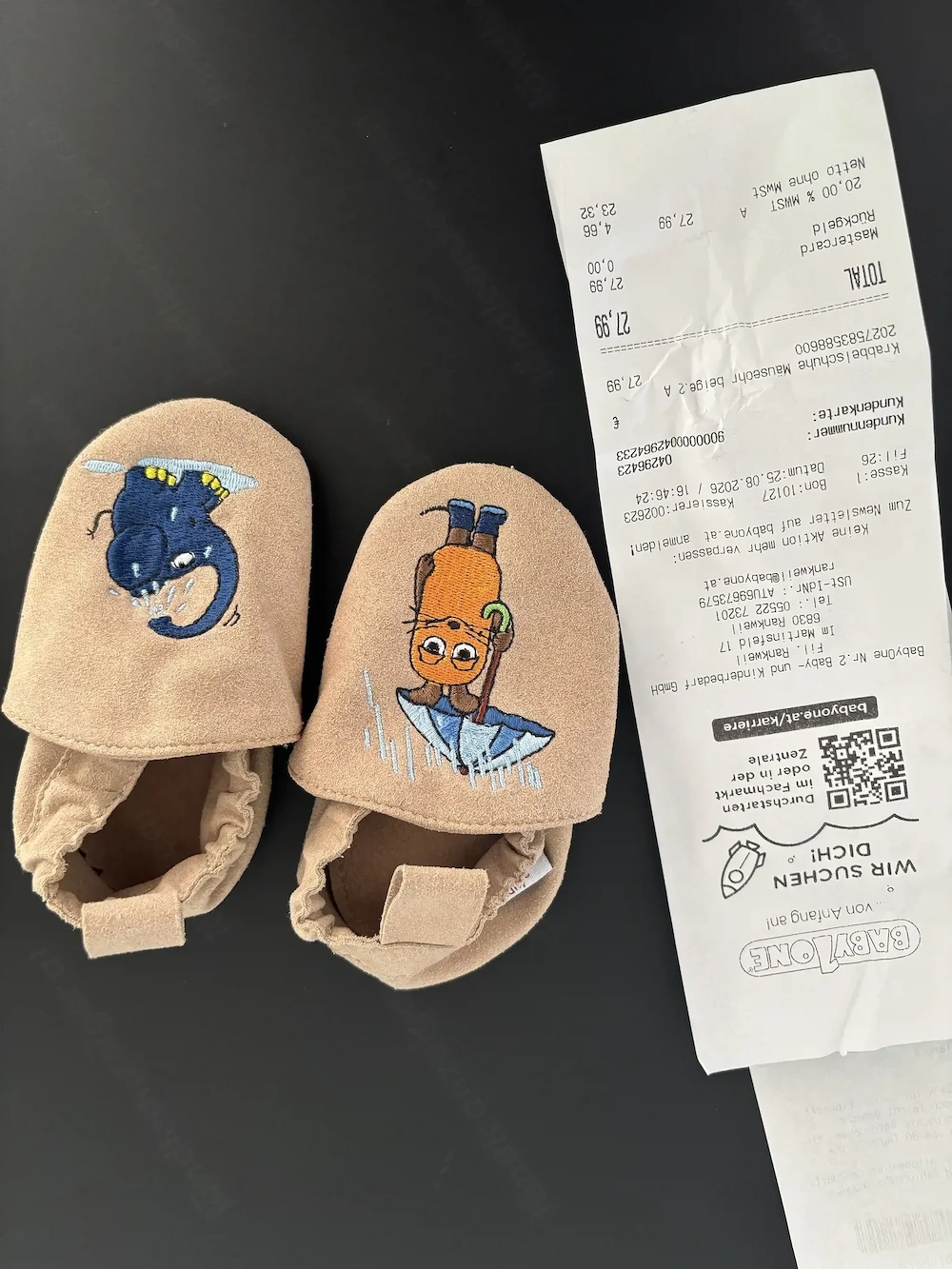 NEUE Krabbelschuhe von HOBEA Gr. 20 21