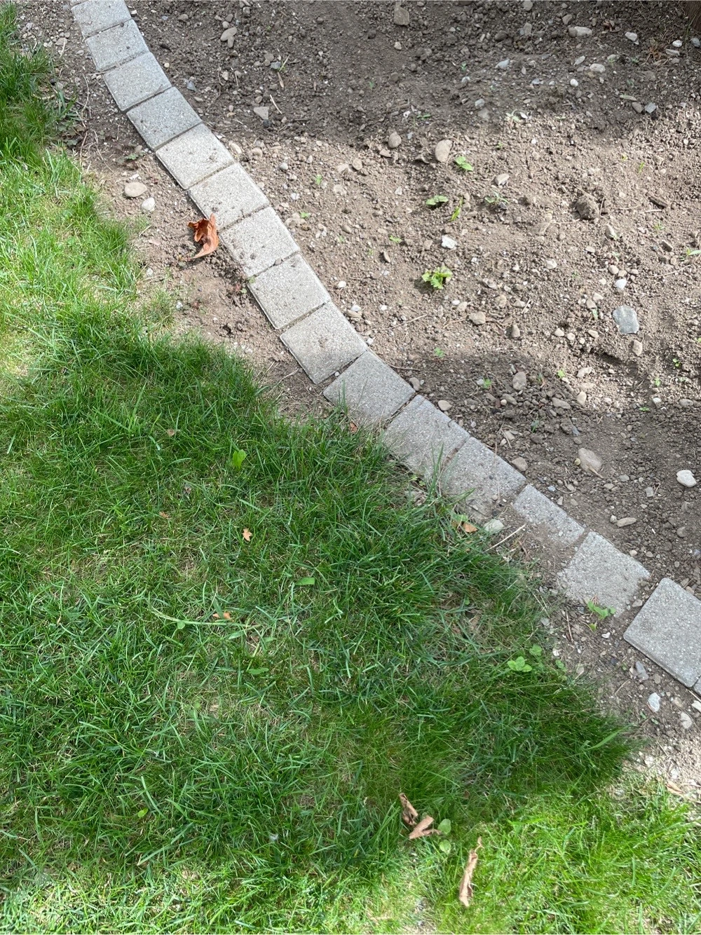 Beton-Terassenplatten Randsteine