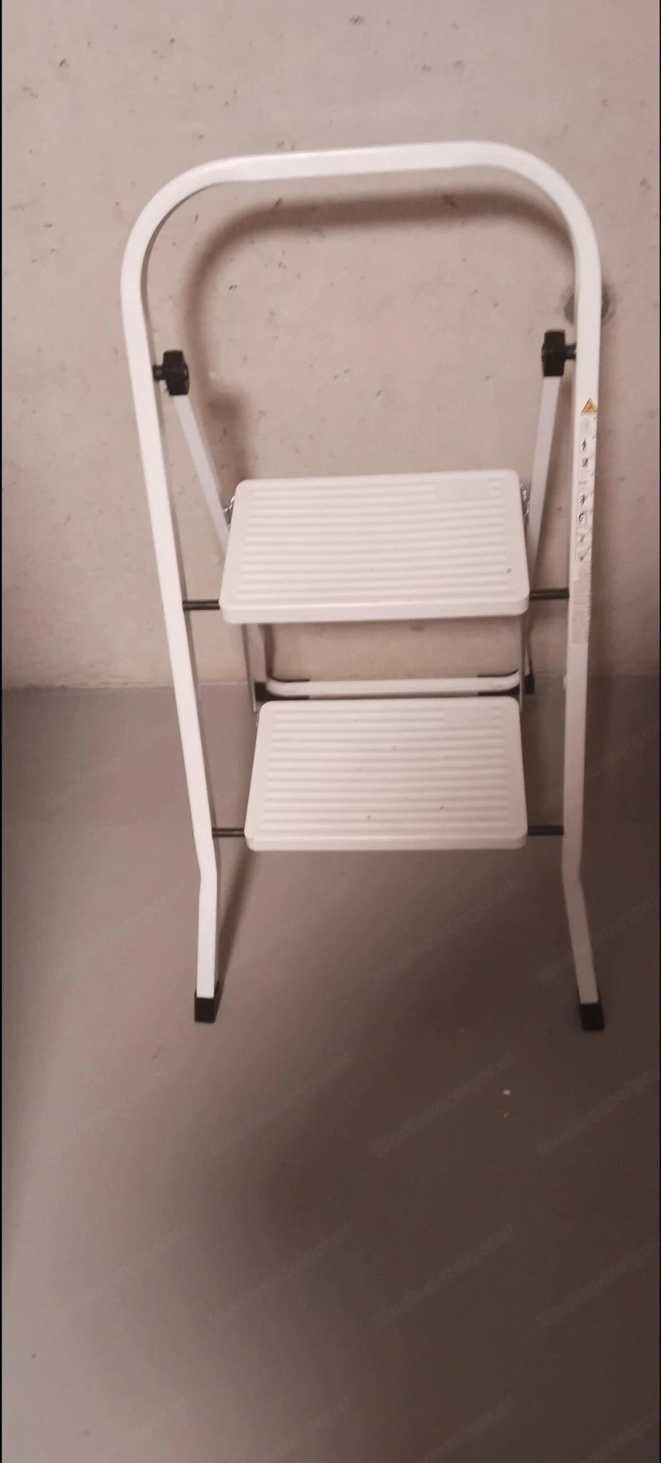 Leiter 3 stufen,weiss