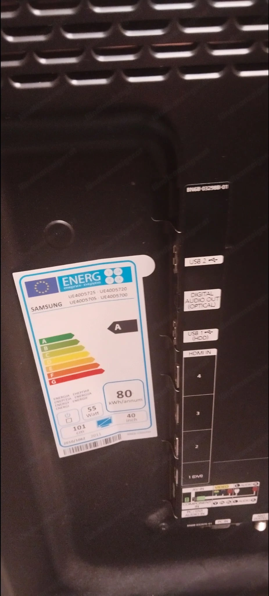 Samsung Fernseher,schwarz