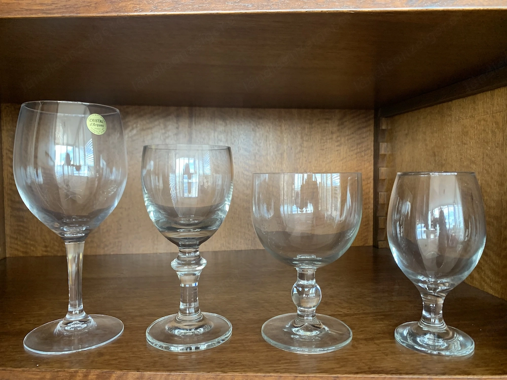 Gläser, Weinglas, Biertulpe, Schnapsglas