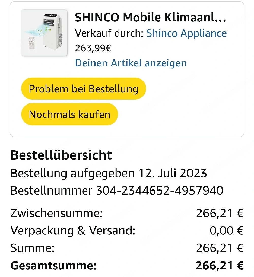 Mobile Klimaanlage 