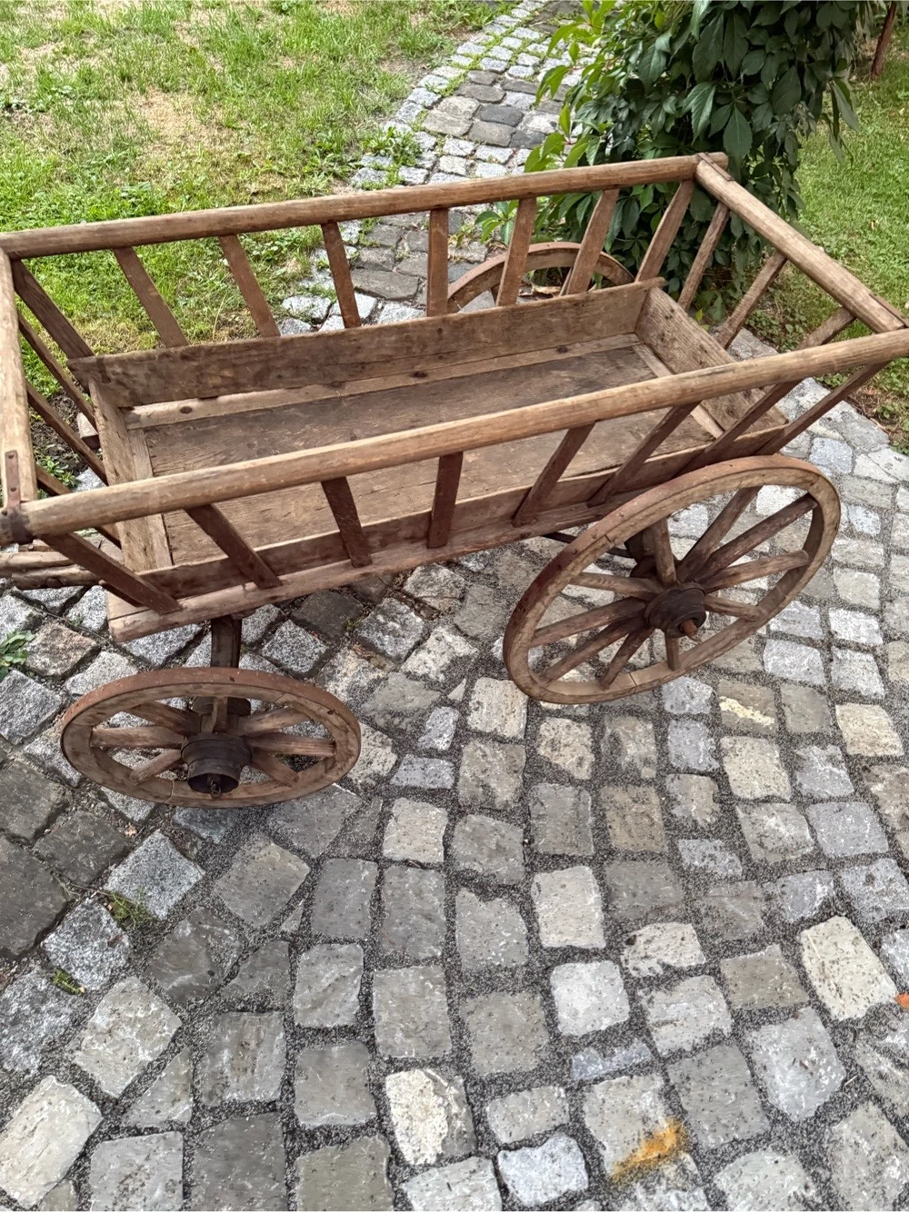 Antiker Bollerwagen tolle Deko