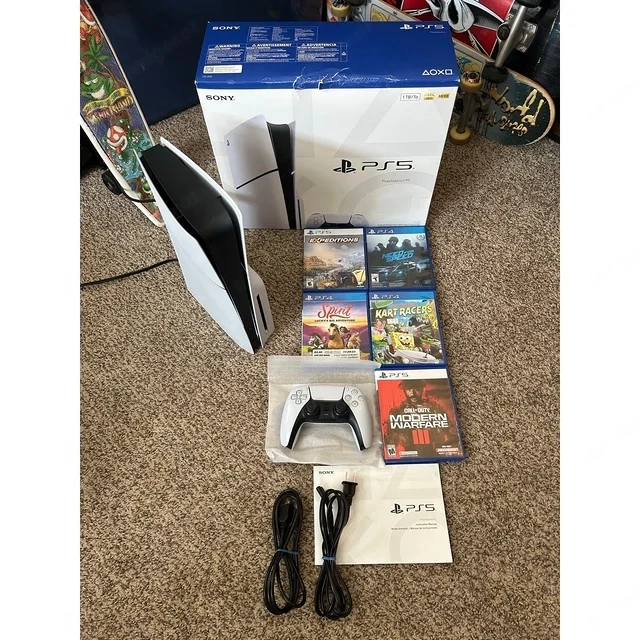 Sony Playstation 5 konsole disc edition mit spiele