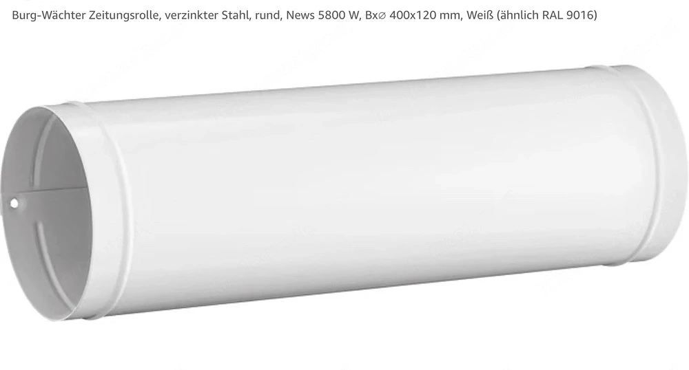 Zeitungsrolle weiß neu