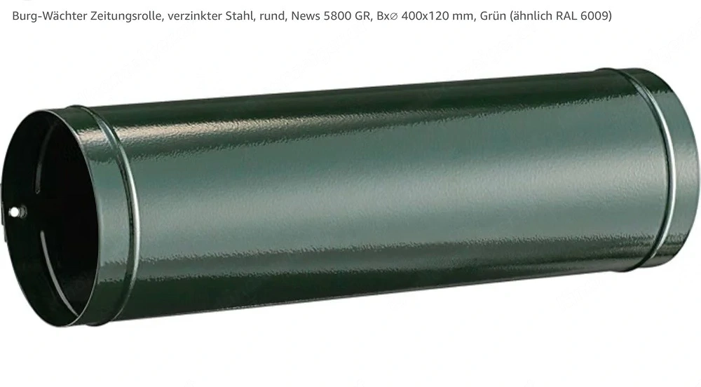 Zeitungsrolle grün neu