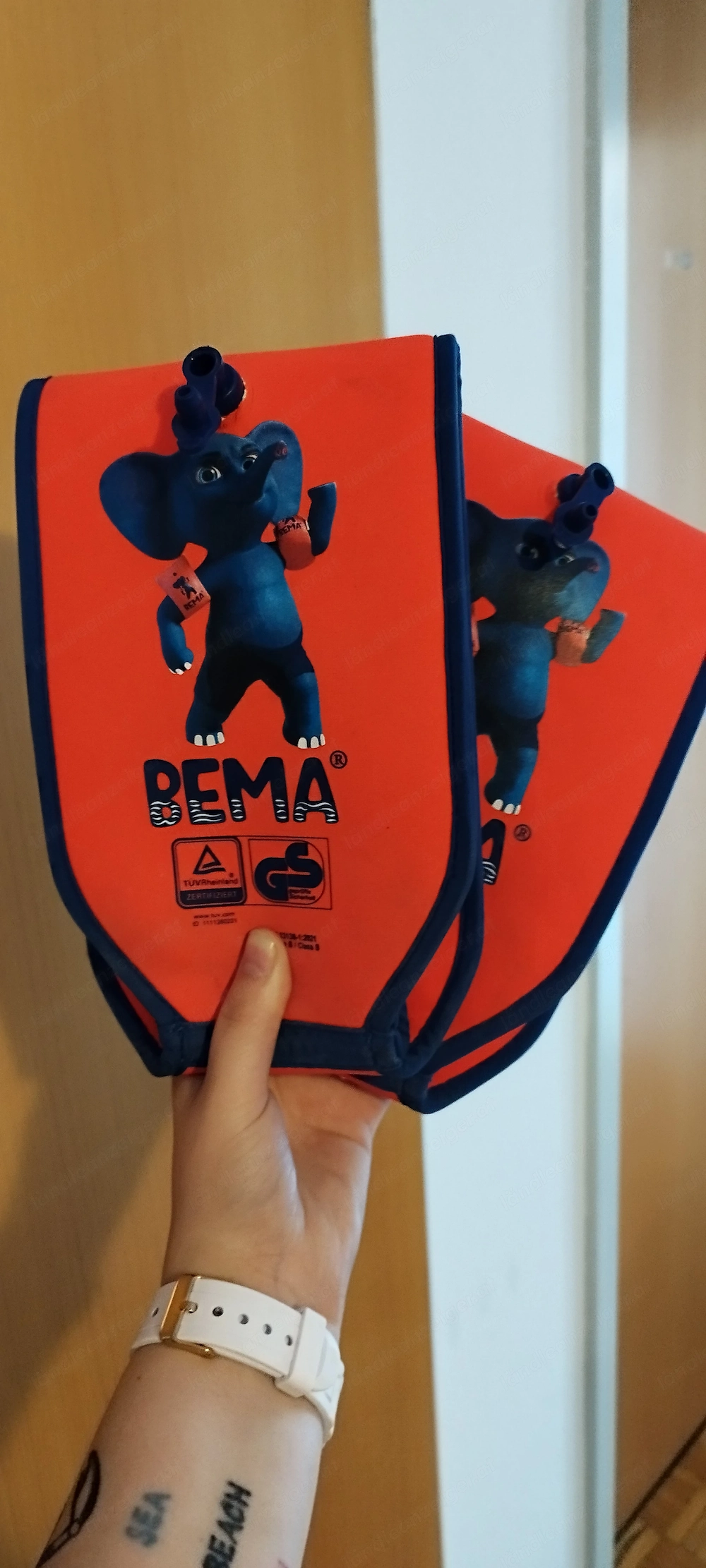 Neopren schwimmflügel kinder 