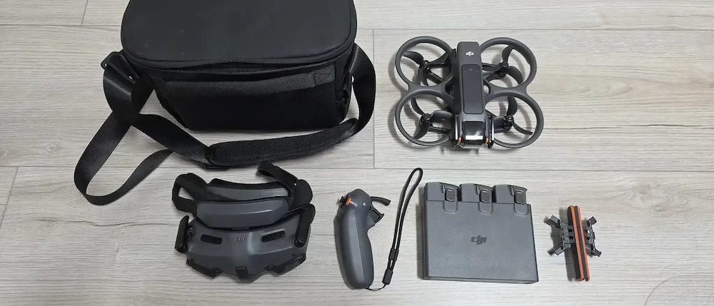 DJI Avata 2 mit 3 Akkus