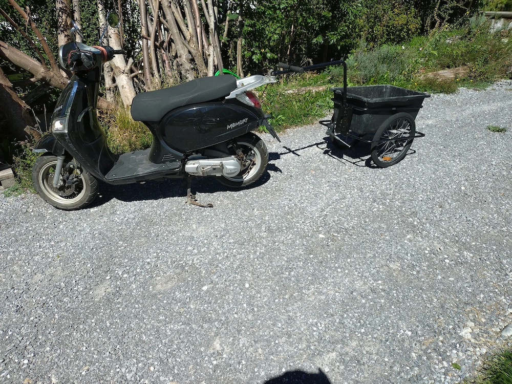 Zu verkaufen Roller 50ccm 2 takt