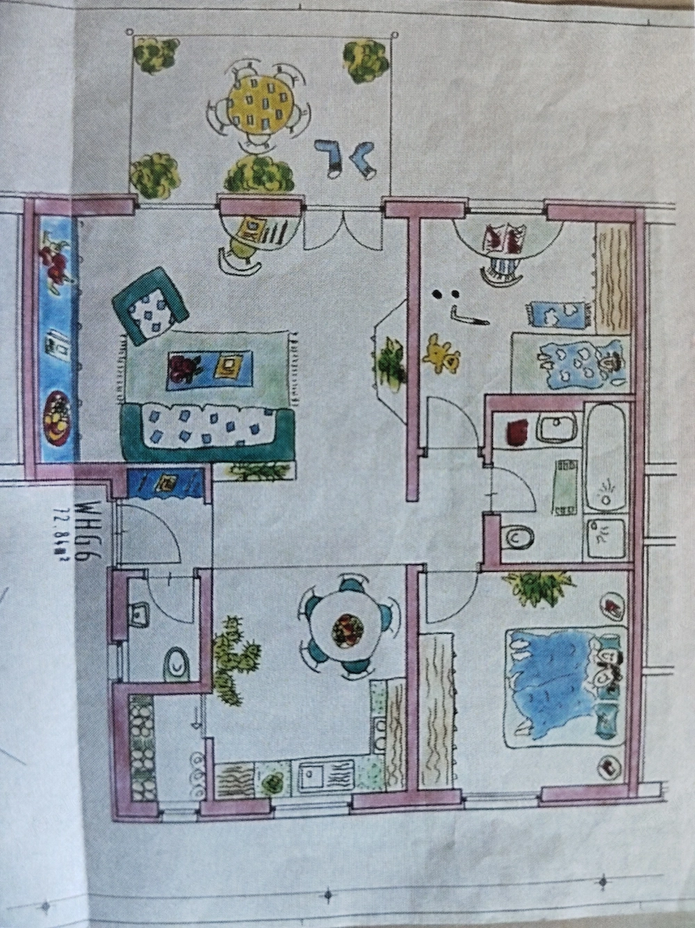 Schöne 3-Zimmerwohnung in Feldkirch zu vermieten, Maklerfrei 