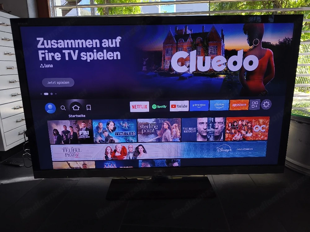 Sony Bravia 55" +Fire TV-Stick Fernseher
