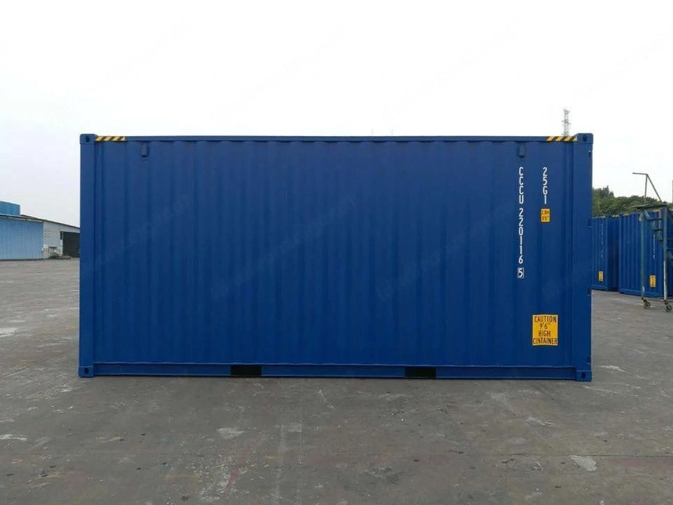 20 Fuß blau High Cube NEU Seecontainer Container Self Storage