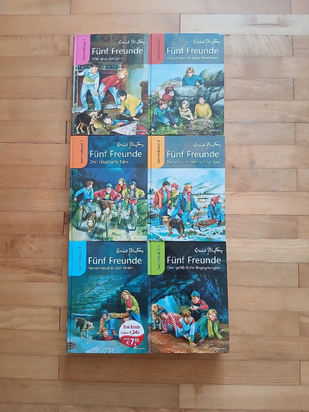 Fünf Freunde Band 1-6