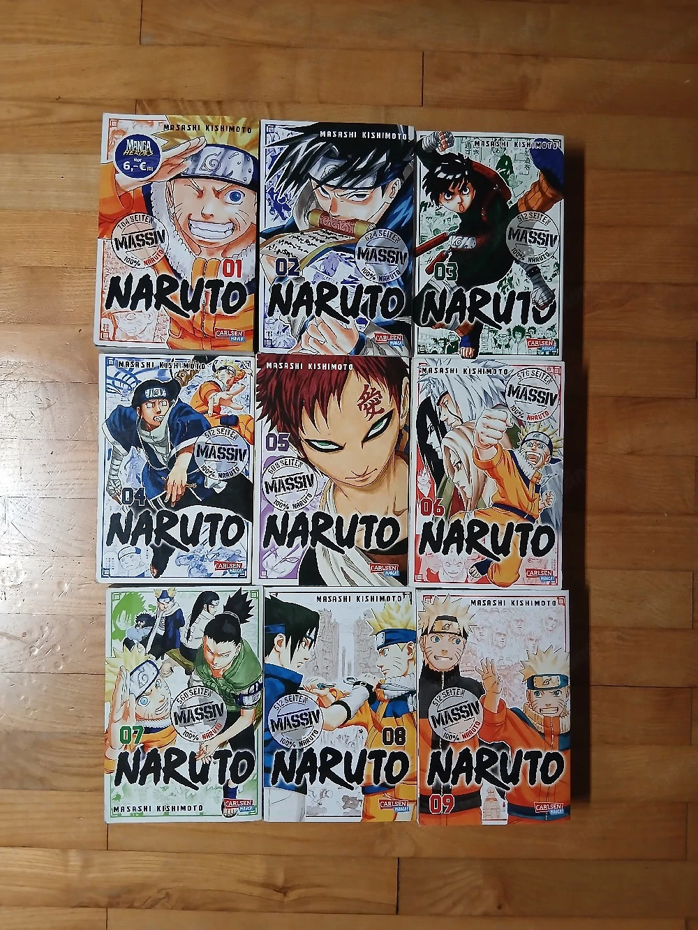 Naruto 1-9 