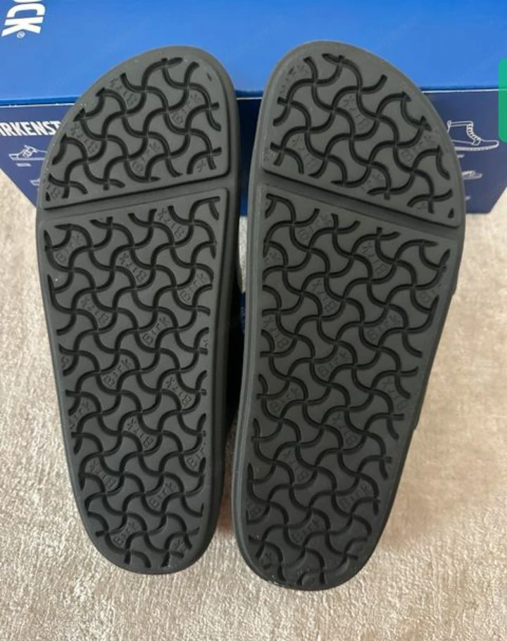 Birkenstock Arizona Droplat Buckle High- shine black