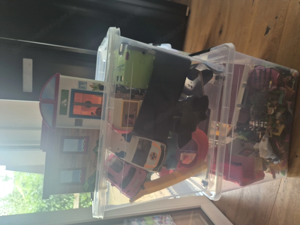 2 große Kisten Playmobil Anleitungen 