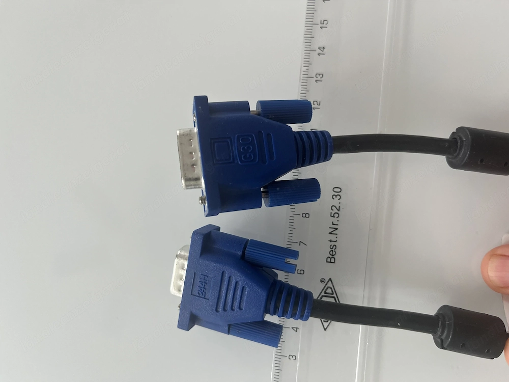 Original Samsung VGA-Kabel BN39-00244H   D-Sub auf D-Sub   150 cm schwarz