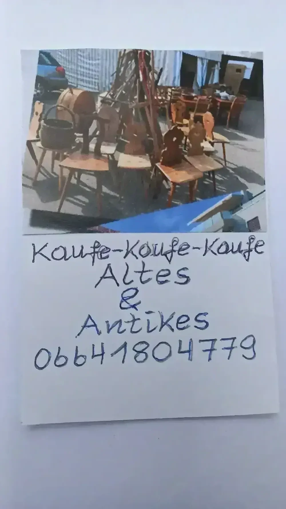 Suche Altes und Antikes