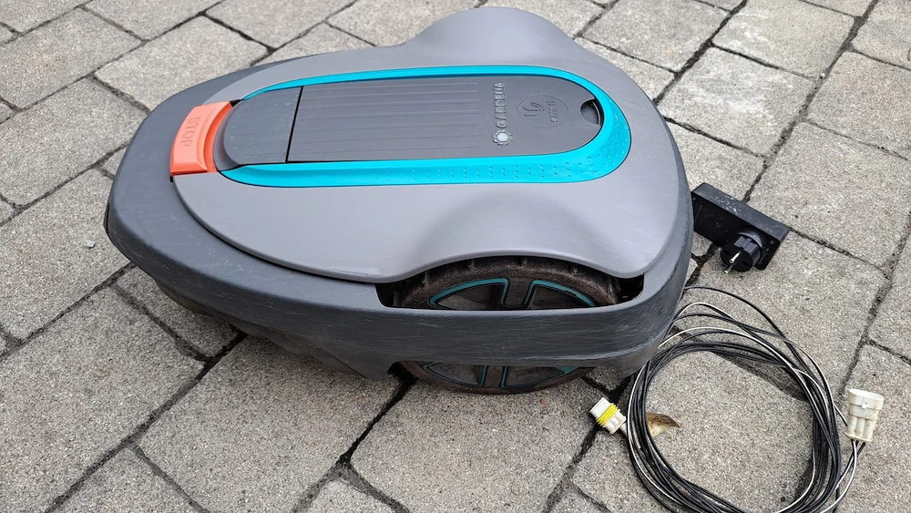 Rasenmähroboter Gardena Sileno City 500, gebraucht, voll funktionsfähig