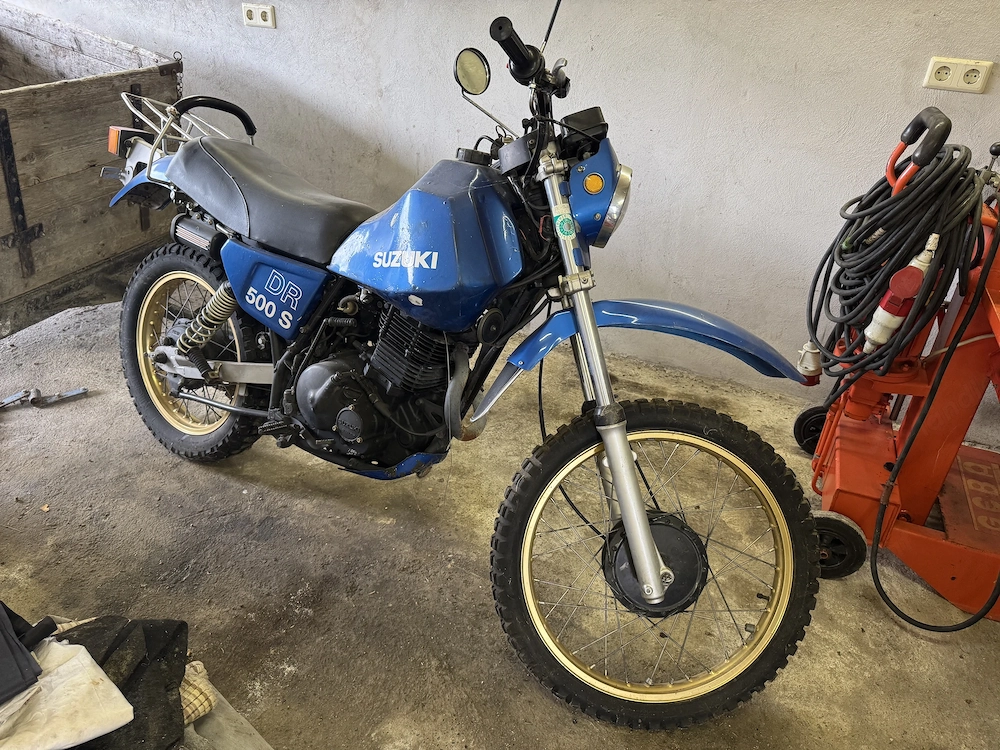 Suzuki DR 500 S   Klassiker   Oldtimer Enduro   27.989 km